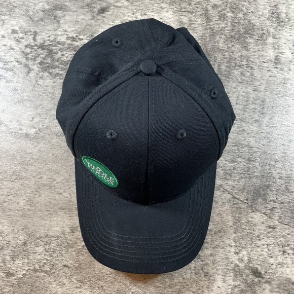 Whole Foods Market Employee Adjustable Black Cap Hat OSFM Unisex Organic Cotton - Picture 4 of 7